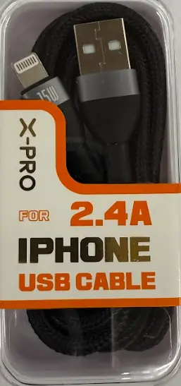 X-Pro XD30 Iphone USB Cable