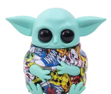 Xtra Large Grinder Yoda Sty 6ct