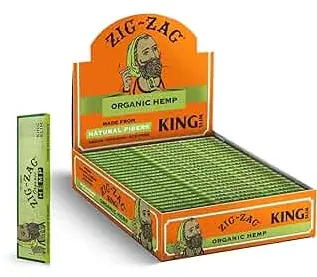 Zig Zag Slow Burning King Slim Hemp