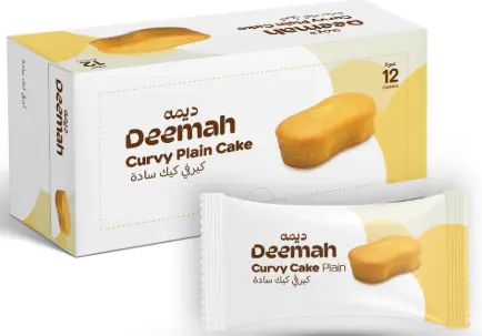 Deemah Curvy Plain Cake