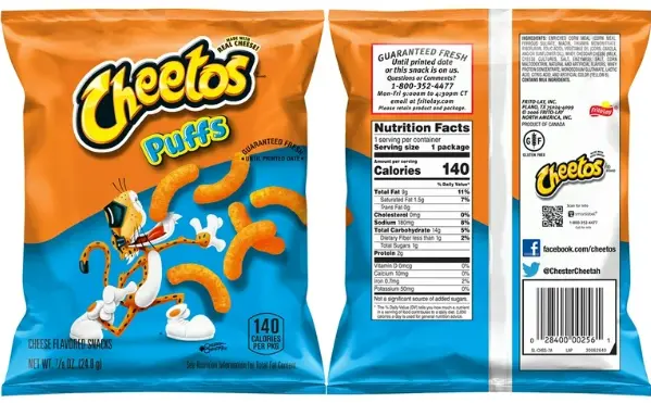 Cheetos Puff 44-0.875 Oz