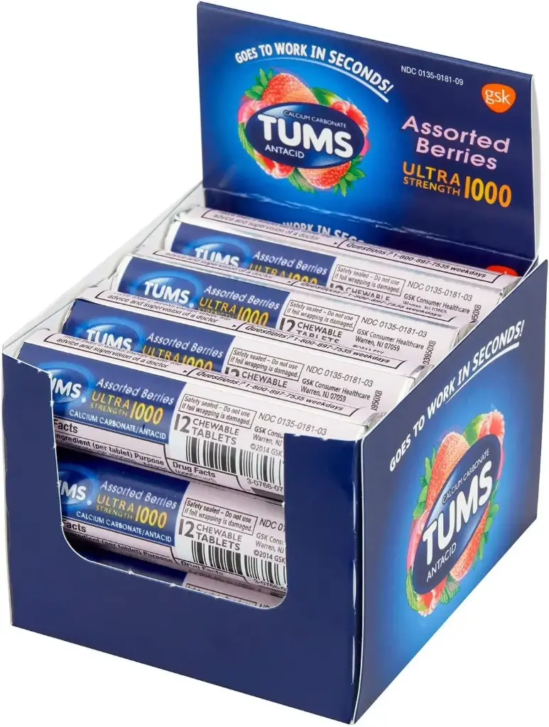 Tums Ultra Strength 12 CT