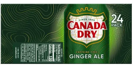 Canada Dry Cans 24 Pack