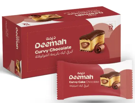 Deemah Curvey Cake Chocolate