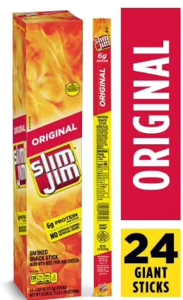 Slim Jim Giant Original 24-0.97 Oz