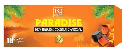 Paradise Charcoal Cube 10kg