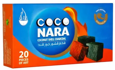 Coco Nara Charcoal 20 CT