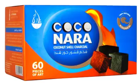 Coco Nara Charcoal 60 Ct