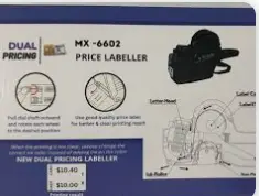 Price Labeller MX-6602 