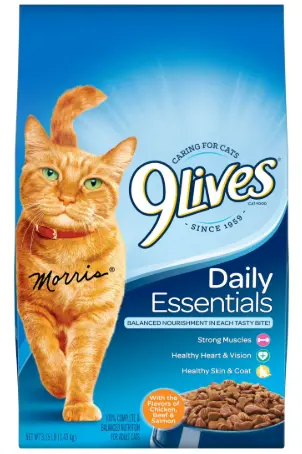 9 Lives Daily Essentials 4-3.15 Lb