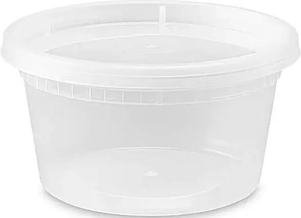 Crown Deli Cup With Lid 240-8 Oz