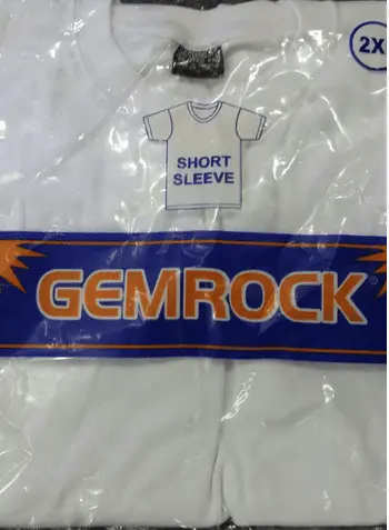 Gemrok White Short Sleeve - Medium