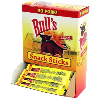 Bulls Snack Sticks Beef & Chicken