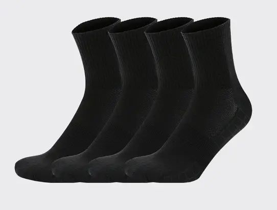 Gemrock Full Socks Size 9-11 Black