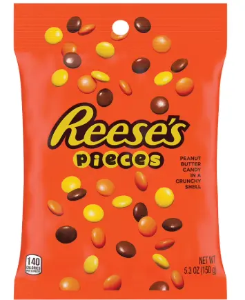Reeses Pieces Peg Candy 12-5.3 Oz