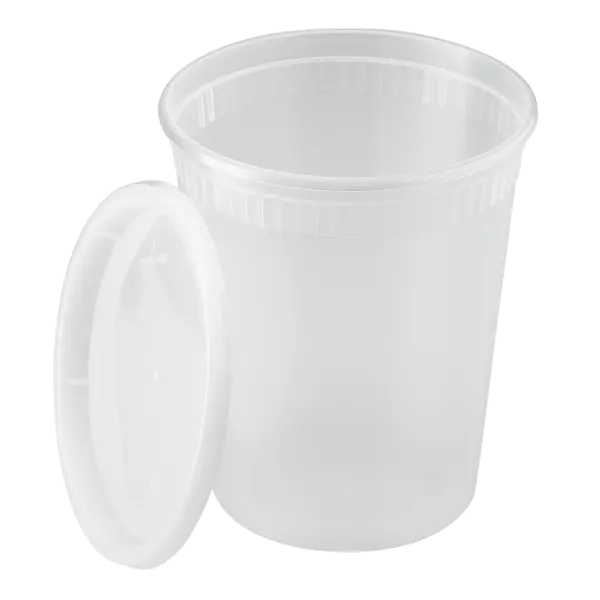 CROWN DELI CUP WITH LID 240-32OZ