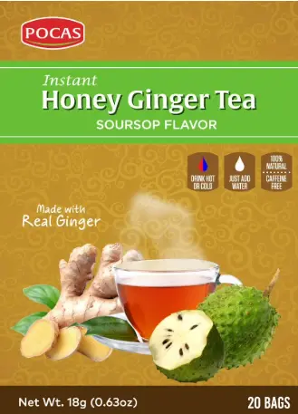 Pocas Honey Ginger Soursop