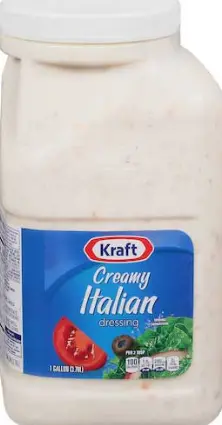 Kraft Creamy Italian Dressing 1 Gallon