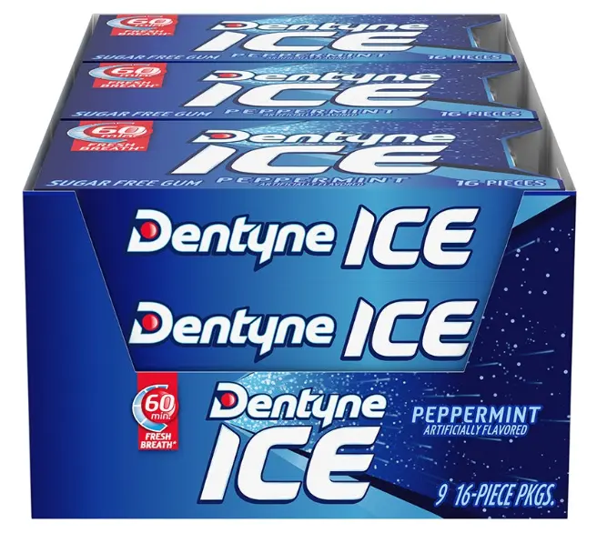 Dentyne Ice Peppermint 9-16 Piece