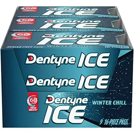 Dentyne Ice Winter Chill 9-16 Piece