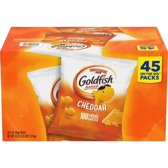 GOLDFISH CHEDDAR 45 PACK