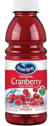 OCEAN SPRAY CRANBERRY 12-16OZ