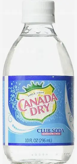 CANADA DRY CLUB SODA 24-10oz
