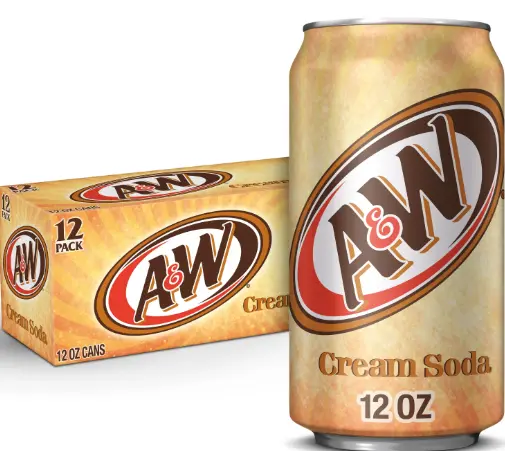 A&W CREAM SODA 12-12OZ