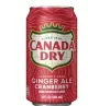 CANADA DRY CRANBERRY GINGER ALE 12-12OZ