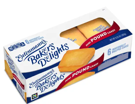 ENTERNMANN'S MINI POUND CAKES 9.25OZ