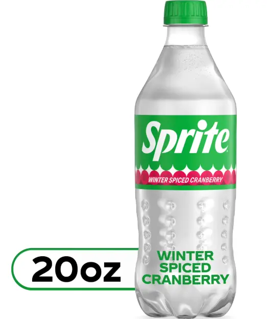 Sprite Winter Spiced Cranberry 20 OZ