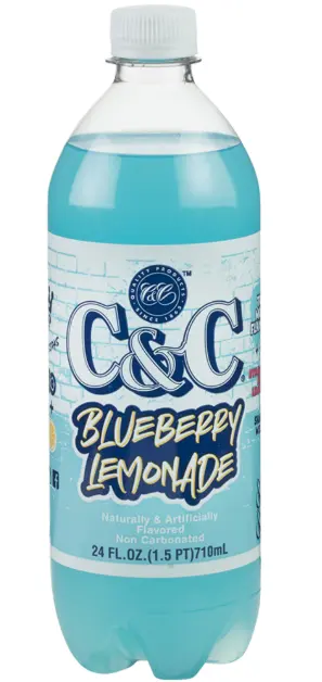 C&C Blueberry Lemonade 24 Oz