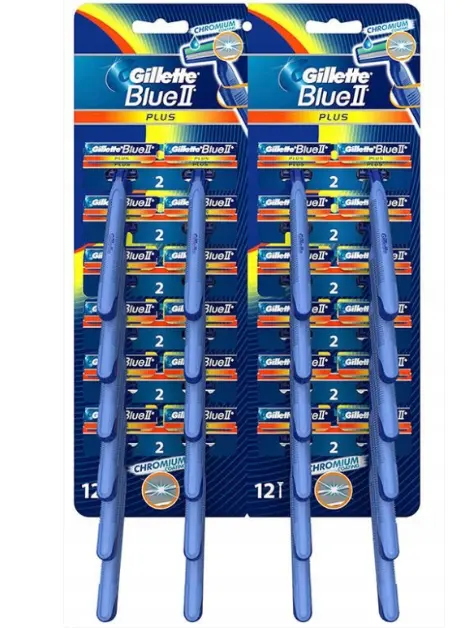 Gillette Blue Plus 2PK 12CT