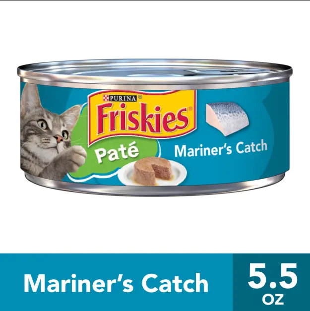 FRISKIES PATE MARINERS CATCH CAT FOOD 24-5.5 OZ