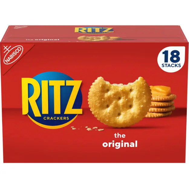 RITZ ORIGINAL CRACKERS 18 CT