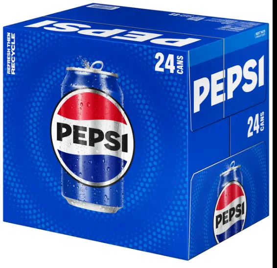 PEPSI 12 OZ CAN 24PK 