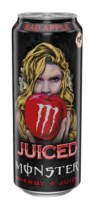 Monster Energy Red Apple Juice 16 oz