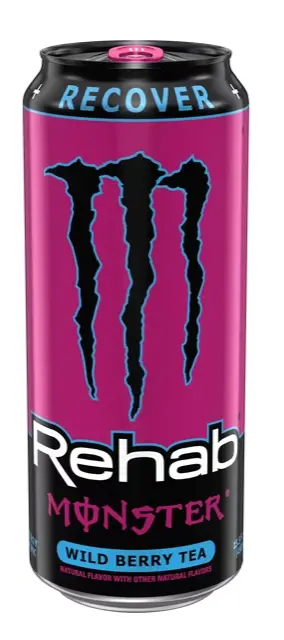 Monster Rehab Wild Berry 16 oz