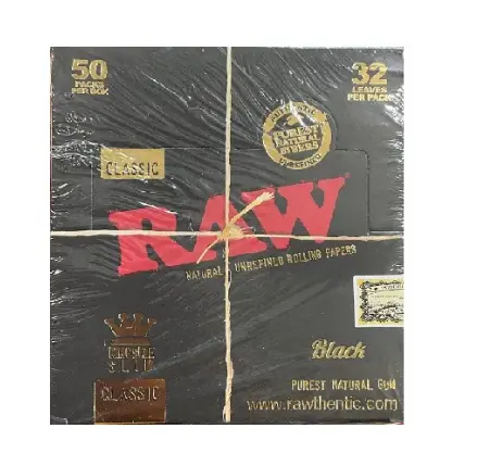 Raw Black 50 ct