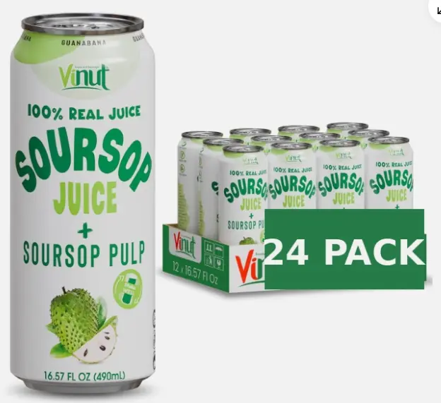 VINUT SOURSOP JUICE PULP 16.57OZ