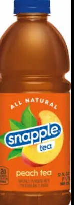 Snapple Peach Tea 32 oz