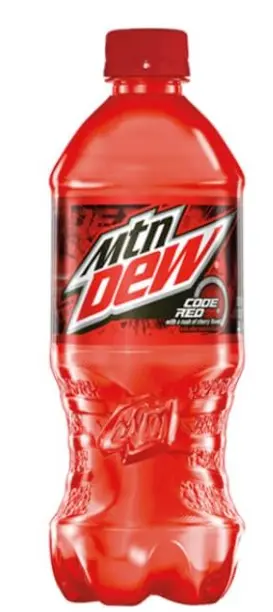 Mountain Dew Code Red  24-20 oz