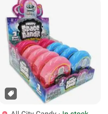 SWEET BANDIT SPACE BUBBLE GUM