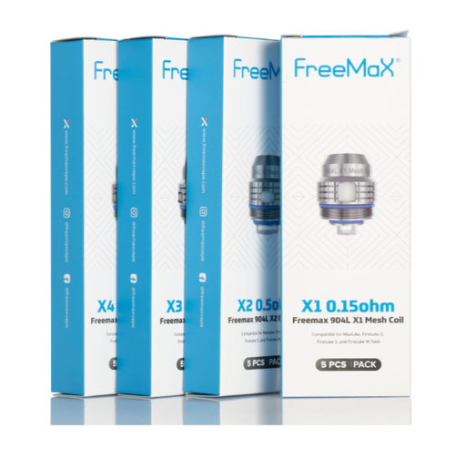 FREEMAX 904L X MESH REPLACEMENT COILS - PACK OF 5