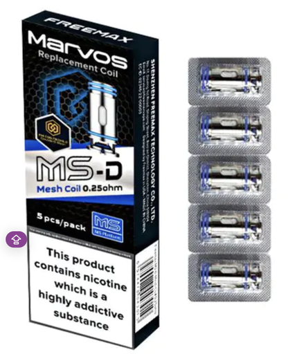 FREEMAX MARVOS MS-D MESH REPLACEMENT COILS - PACK OF 5