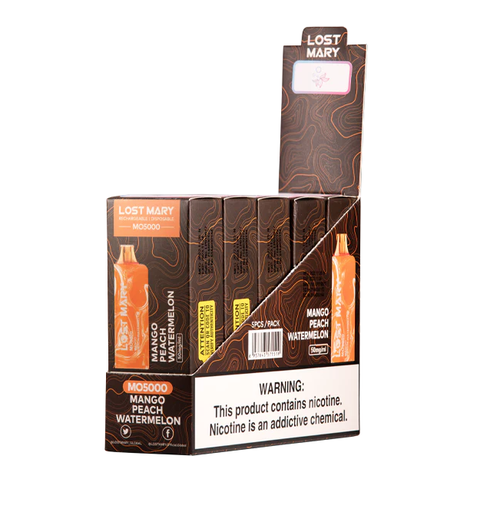 LOST MARY MO5000 DISPOSABLE 5PCS