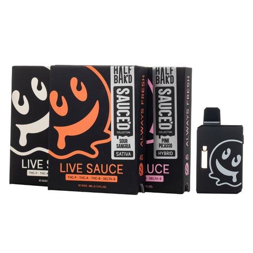 HALF BAK’D SAUCE’D 4000MG LIVE SAUCE DISPOSABLES