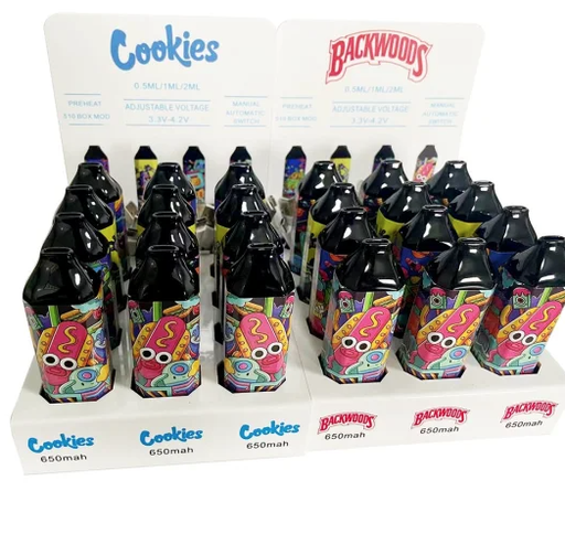 NEW COOKIES BACKWOOD DISCREET BATTERY DISPLAY 15 PCS
