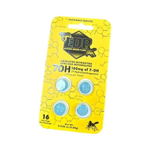 EDP 40MG 7-HYDROXY CAPSULES BLISTER 4CT 