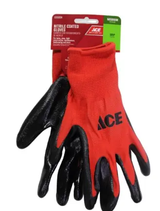 [Ace Work Gloves Red 10ct] Ace Work Gloves Red 10ct